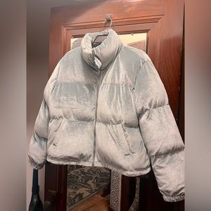 TCEC Blue Velvet Puffer Coat-SZ-M ~STORE WIDE PRICE REDUCTION~New items here